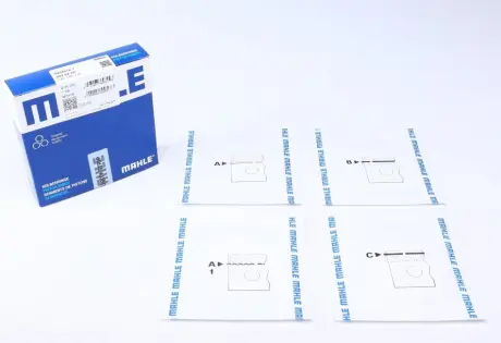 Кільця поршневі MAHLE / KNECHT 022 02 N1