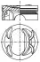 Поршень MAHLE / KNECHT 028 PI 00117 000 (фото 1)