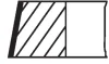 74,5 (STD) 1,2-1,2-2 Комплект поршньових кілець AUDI A1, A3, Q2, Q3 SEAT ALHAMBRA, ATECA, IBIZA IV, IBIZA IV SC, IBIZA IV ST, LEON, LEON SC, LEON ST, TOLEDO IV SKODA FABIA III 1.4-1.4H 04.11- Mahle 028RS101120N0 (фото 2)