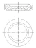 Поршень AUDI A3, A4/VW BORA, GOLF IV 1.8 96- (81.26mm) Mahle 033 04 01 (фото 1)