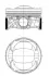 Поршень Citroen Berlingo/Peugeot Partner 1.2 THP 16- (75.00mm/STD) MAHLE / KNECHT 039 PI 00134 000 (фото 1)