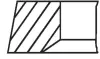 Кільця поршневі Citroen Berlingo/Fiat Scudo/Peugeot Partner 1.9D DW8 (82.80mm/+0.6) (2-2-3) MAHLE / KNECHT 040 01 N1 (фото 1)