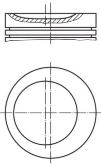Поршень Mahle 0812101