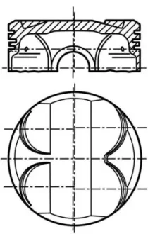 Поршень Mahle 081PI00111001