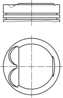 Поршень TOYOTA AVENSIS/CELICA/COROLLA 1.8 99-09 (79mm) Mahle 607 77 00