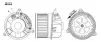 Вентилятор кабiни кондиц. MAHLE / KNECHT AB 195 000S (фото 2)
