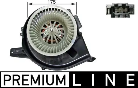 Вентилятор кабiни кондиц. MAHLE / KNECHT AB 20 000P
