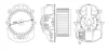 Моторчик пічки VW Touareg 3.0-4.2 10-18 Mahle AB 258 000S (фото 2)
