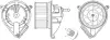 Моторчик пічки MB Sprinter/VW LT 96-06 MAHLE / KNECHT AB 271 000S (фото 1)
