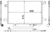 Радiатор кондицiонера MAHLE / KNECHT AC 369 000P (фото 2)