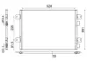 Радіатор кондиціонера Dacia Logan/Renault Logan/Megane/Scenic 1.4-2.0 96- MAHLE / KNECHT AC 691 000S (фото 1)