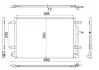 Радіатор кондиціонера Audi A4/Seat Exeo 1.6-3.2 02-13 MAHLE / KNECHT AC 812 000S (фото 1)