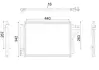 Радiатор кондицiонера MAHLE / KNECHT AC 917 000P (фото 1)