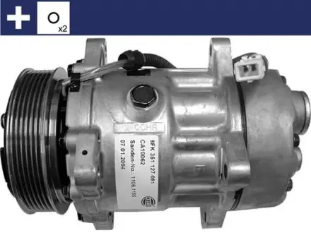 Компресор кондиціонера Citroen Berlingo/Fiat Scudo/Peugeot Partner 1.8D/1.9D/2.0HDi 96-15 MAHLE / KNECHT ACP 360 000S