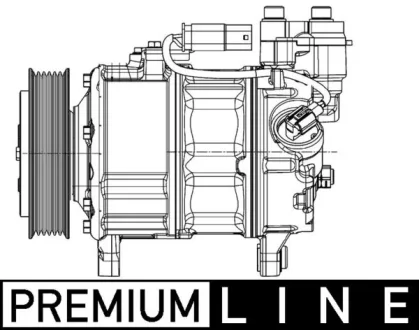 Компресор кондицiонера Mahle ACP 600 000P