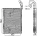 Випарник кондицiонера MAHLE / KNECHT AE 116 000S (фото 1)