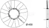 Крильчатка вентилятора MAHLE / KNECHT CFW 28 000P (фото 2)