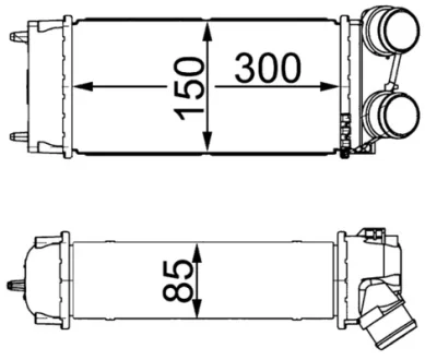 Інтеркулер Mahle CI 16 000S