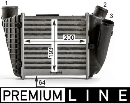 Інтеркулер Mahle CI 429 000P