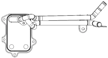 Масляний радiатор MAHLE / KNECHT CLC 188 000S