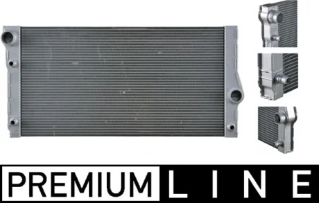 Радіатор охолодження двигуна F01/F02/F03/F04/F07/F10/F11 3.0 (Premium Line! OE) Mahle CR 1148 000P