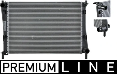 Радіатор охолодження Mahle CR 1355 000P