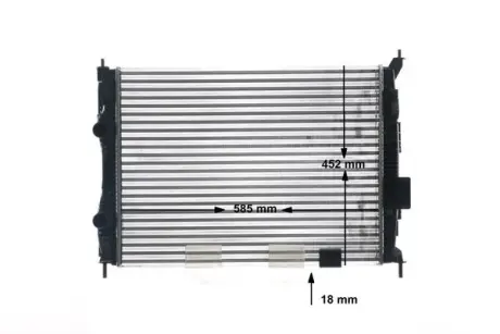 Радіатор охолодження MAHLE / KNECHT CR 14 000S