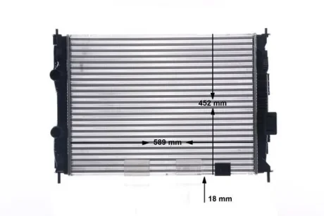 Радіатор охолоджування Mahle CR 15 000S