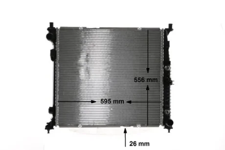 Радіатор охолодження Mahle CR 1906 000S