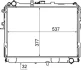 Радіатор охолоджування Mahle CR 767 000S (фото 1)