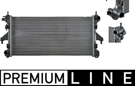 Радіатор охолодження MAHLE / KNECHT CR 880 000P