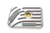 Фільтр АКПП Ford C-Max/Focus/Galaxy 1.5-2.0 06- MAHLE / KNECHT HX 273 (фото 2)