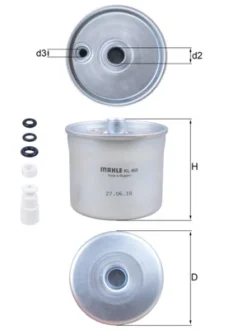Паливний фільтр Mahle KL468