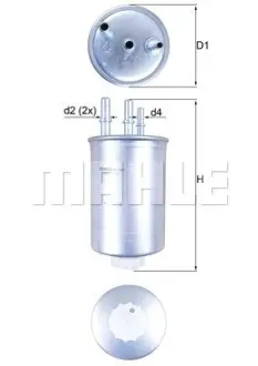 Паливний фільтр MAHLE / KNECHT KL505