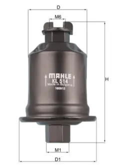 Паливний фільтр MAHLE / KNECHT KL513