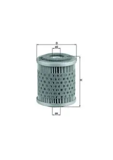 Паливний фільтр MAHLE / KNECHT KX38