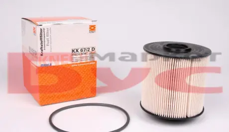 Фільтр паливний MB Vario/Atego OM904 MAHLE / KNECHT KX 67/2D