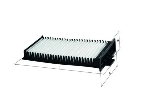 Фiльтр салону MAHLE / KNECHT LA127