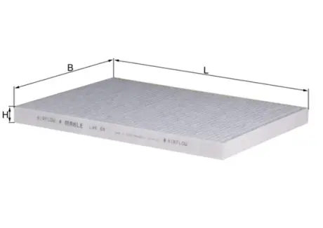 Фiльтр салону MAHLE / KNECHT LAK64