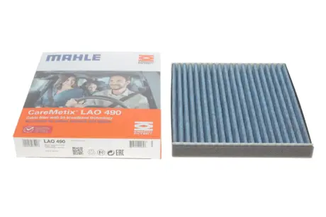 Фільтр салону антибактеріальний MAHLE / KNECHT LAO490