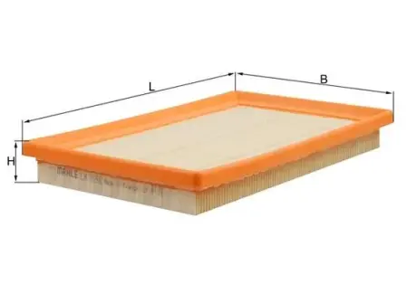 Повітряний фільтр MAHLE / KNECHT LX1896