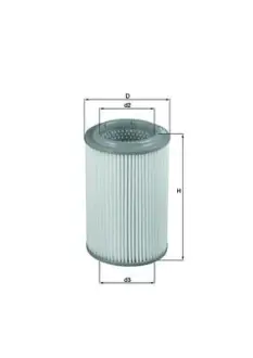 Повітряний фільтр MAHLE / KNECHT LX2689