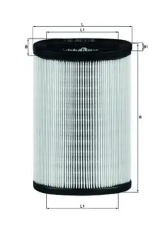 Повітряний фільтр MAHLE / KNECHT LX597