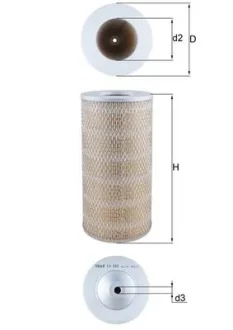 Повітряний фільтр MAHLE / KNECHT LX882