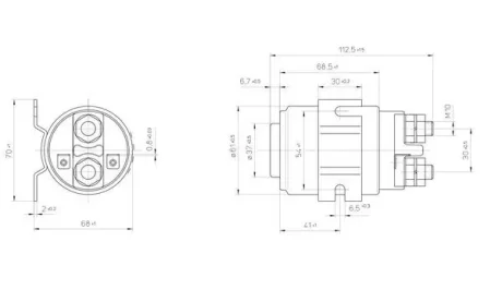 Реле стартера Mahle MX39