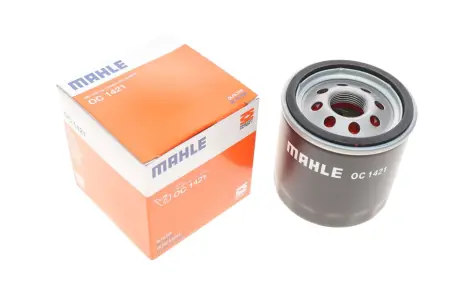 Масляний фільтр CADILLAC ATS, CTS, ESCALADE, XT5 CHEVROLET CAMARO, CORVETTE GMC YUKON OPEL ADAM, ANTARA A, ASTRA K, ASTRA K/KOMBI, CORSA E, INSIGNIA A, INSIGNIA A COUNTRY 1.0-6.2 07.08- MAHLE / KNECHT OC1421