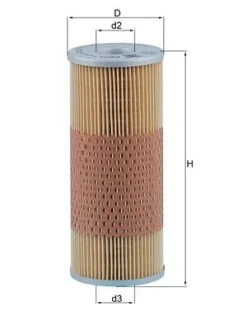 Фото - масляний фiльтр MAHLE / KNECHT OX59 Масляний фiльтр MAHLE / KNECHT OX59