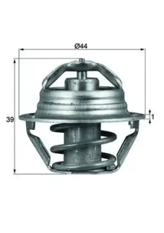 Термостат MAHLE / KNECHT TX 90 87 D