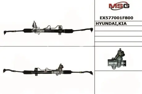 Рейка рульова HYUNDAI MANDO EX577001F800