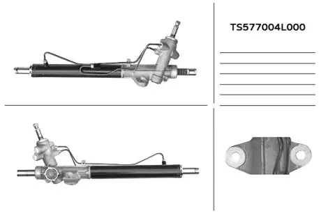 Рейка рульова HYUNDAI ACCENT IV (RB) MANDO TS577004L000